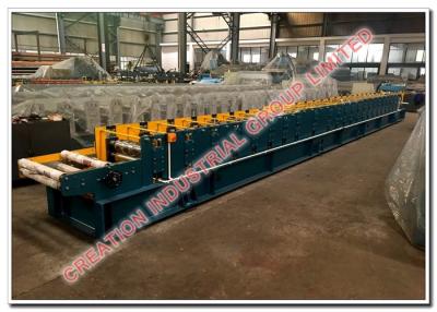 Cina Box Profile Metal Rain Water Gutter Manufacuring Machine with Steel / Aluminium Gutters Rollformer in vendita