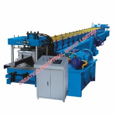 China Metal Z Section Profile Purlin Roll Forming Machine with Cold Roled Steel Strips Rollers for sale