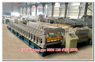 China Corrugated Metral and Normal Aluminum Roofing Sheets Corrugator Machine for sale