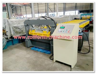 China Automatic Corrugated Aluminium Roofing Sheet Bending and Cutting Machine for sale