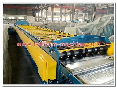 China Trapezoidal Profile Galvanised Open Deck Floor Panels Cold Roll Forming Machine en venta