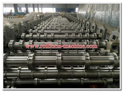 China Double Deck Corrugated Metal Roof & Wall Cladding Panel Roll Forming Machine, Rollforming Line for sale