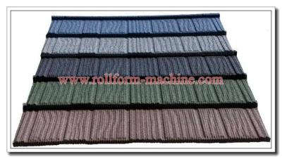 China Shingle Sand Coated Steel Roofing Tile New Building Material for Roof Cladding Project Te koop