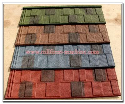 China Corrugated Stone Coated Steel Roofing Tile Sheet, Cheap Metal Building Materials for sale