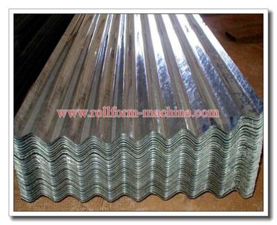 China 0.15-0.45mm Thick Corrugated Galvanized Zinc Coated Roofing Sheet for sale