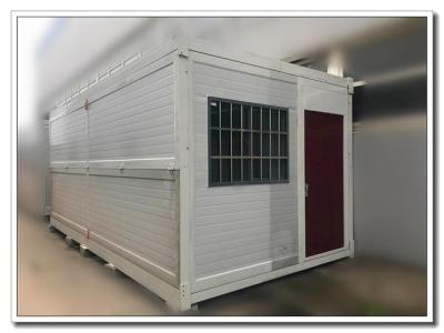 China 20 Feet Foldable Steel Frame Container Room House Building Easy Installation with Structural Insulated Panels for sale