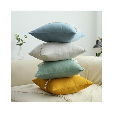 China Professional Sustainable Supplier Hand - Woven Luxury Pillow Cases Eco Friendly Pillowcases for sale