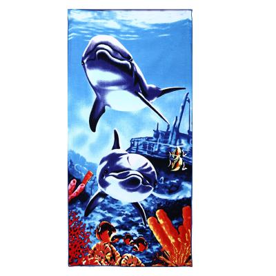 China Foreign trade microfiber bath towel beach towel factory border quick-drying towel direct sale for sale