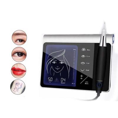 China Wireless Permanent Makeup Machine Kits Tattoo Eyebrow Operation Makeup Screen Display Digital Power Supply For PMU Machine for sale