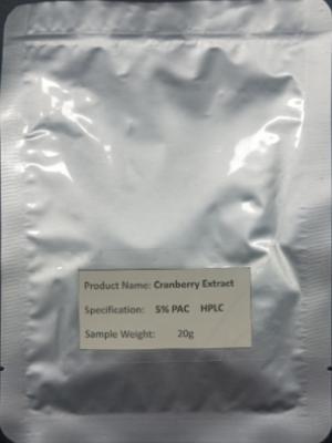 China 5% PAC HPLC  Facial Beauty 80 Mesh Cranberry Extract Powder GMP/DML for sale