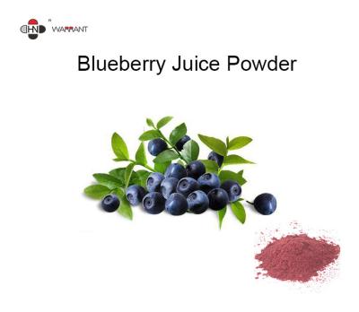 China Dark Purple Anthocyanins Blueberry Juice Powder for sale