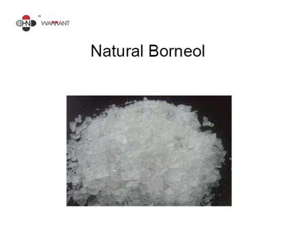 China Clean Flavor CAS 6627 72 1 White Flake Natural Borneol for sale