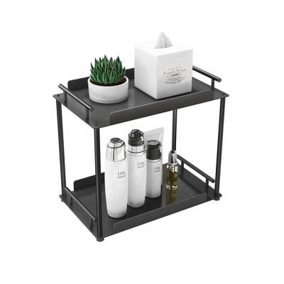 China HUAXINDA Single 2 - Tier Bathroom Storage Rack Organizer for sale