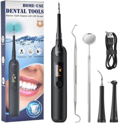 China Teeth Whitening Kits Handheld Tooth Remover Tartar Remover Dental Scaler Set Teeth Remover TC-01 for sale