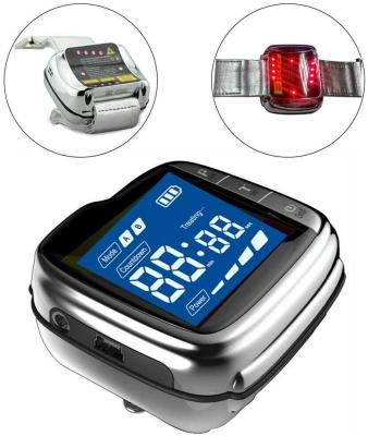 China For Hyperviscosity Blood Hypertension 650nm Semiconductor lllt Laser Wrist Therapy Diabetic Watch For Diabetes Blood Glucose Medical Smartwatches for sale