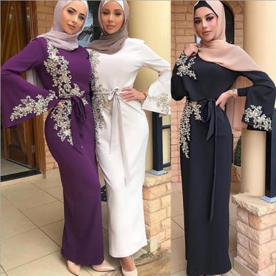 China Wholesale polyester long muslim islamic dress,turkis muslim clothing,women muslim abaya dress islamic clothing for sale