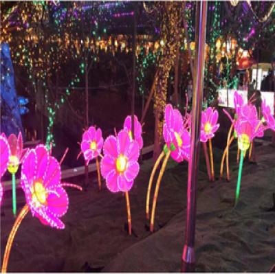 China New Customized Festival Garden Decoration Lights, Christmas Decorations Light Poles, Led Lights Outdoor Decorations for sale