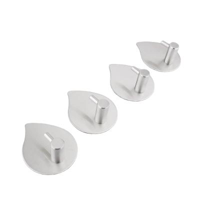 China Good Quality Popular Self Adhesive Hot Selling Cheap Viable Bathroom Towel Wall Hooks for sale