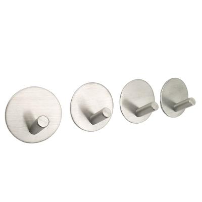 China Best Viable Selling Goods Using Popular Round Beveled Bathroom Metal Wall Hooks for sale