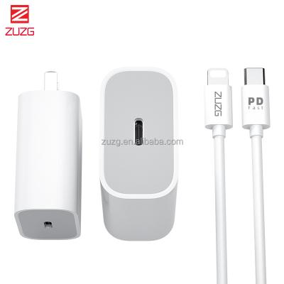 China High Speed ​​PC Charger 20W ABS Wall Fast Speed ​​Genuine Palladium Portable Cell Phone Wall Charger for sale