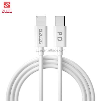 China ZUZG Inner Plastic Strip Lightning PD USB 3.0 Braid Laptop Date Fast Charging Cable iPhone+Android+Type-C ZUZG for sale