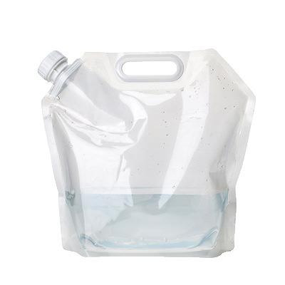 China Excellent Quality Sustainable Top Selling Large Spout Pouch 5l Plastic Water Bag for sale