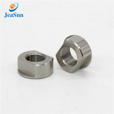 China Aluminum Stainless Nuts M6 Special Metal Stainless Steel Spacer Threaded Nut for sale