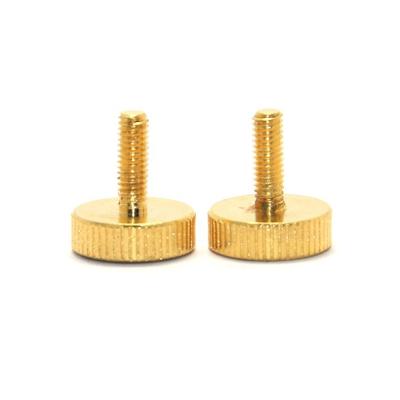 China Custom M6 Industrial Equipment China Factory Thumb Screw Aluminum Knurled Thumb Screws For Audio Equipment for sale