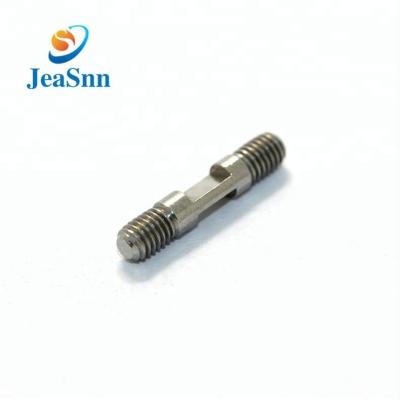 China Precision Stainless Steel Double Head Threaded Shaft for sale