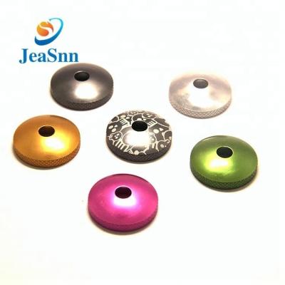 China Heavy Industry Anodized Colored Metal Finish Aluminum Flat Washers for sale