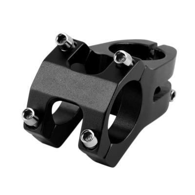 China 6061 Aluminum 5 Axis CNC Service Black Color Bike Stem Wake Mountain Bike Milling Aluminum Stem for sale