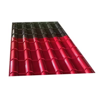 China Prepainted Colored Aluminum Alloy Roofing Sheet 3003 3004 By 3105 Construction Material Magnesium Manganese Metal for sale