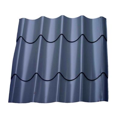 China Roof Barrier Corrugated Steel Sheet 0.12mm - 2mm Corrugated PPGI Znic Coated Steel Backing Plate With Ral Color for sale