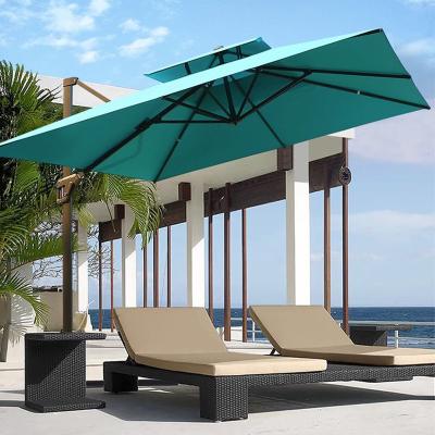 China Modern simplicity Commercial Patio Outdoor Furniture Outdoor Garden Restaurant Parasol Umbrella Sunshade For Sale for sale