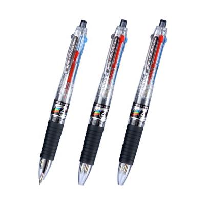 China Normal soft writing 0.5mm black blue red green colors for school and office oil gel pen G-3713 for sale