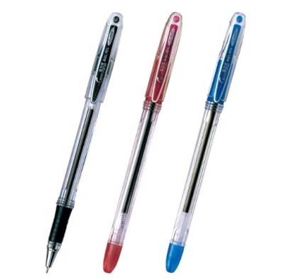 China Fluently Writing Durable Tip Soft Grip Comfortable Writing Ballpoint Pen G-777 0.4mm Pen for sale