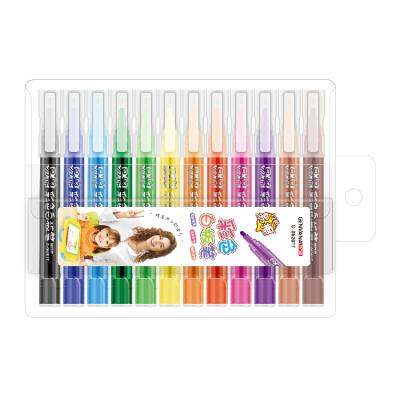 China Office Whiteboard Markers Pen School Students Using 12 Colors Set Easy Wipe Whiteboard Colorful Marker Pens G-06201T for sale