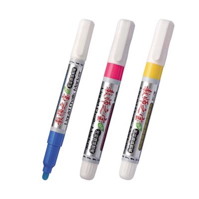 China High Quality Vivid Color For School Office Dry Erase G-0624 Liquid Chalk Marker Round for sale