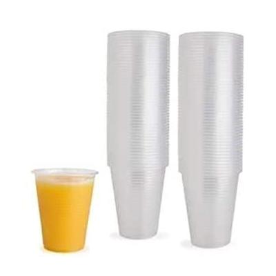 China Disposable Plastic Cold Water Milk Coffee Cups For Juice Milk Clear Plastic Cups pp Recyclable Glasses Party Picnic BBQ Travel for sale