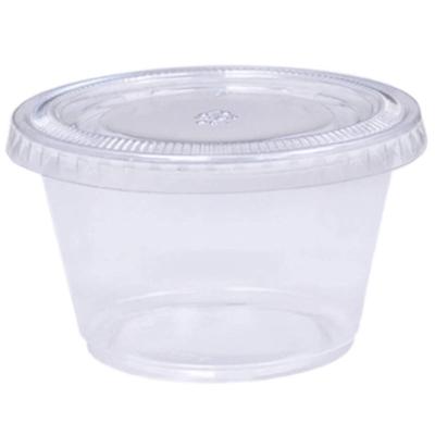 China Non Spill Disposable Big Round PP Clear Plastic Soup Salad Bowl With Lid for sale