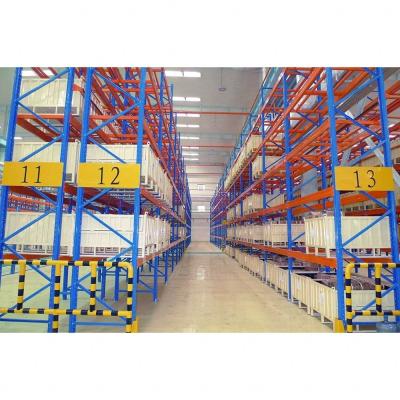 China Steel Bin Storage Warehouse Rack 7 Layer Pallet Rack with Width 1000-3900mm and Depth 800-1500mm for sale