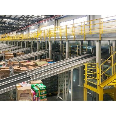 China Mehrstufiges Regal-RAL-System für Mezzanine-Bodenregale in Lagern in Logistikzentren zu verkaufen