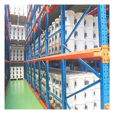 China High Density Coating Material Storage Drive for Pallet Rack at USD31 per Pallet Position for sale