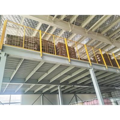 China 300-1500kgs/sqm Weight Capacity Industrial Mezzanine for Heavy-Duty Storage Solutions for sale