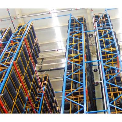 China 1500-12000mm Height Standard Adjustable Pallet Racking For Industry Tire Storage for sale