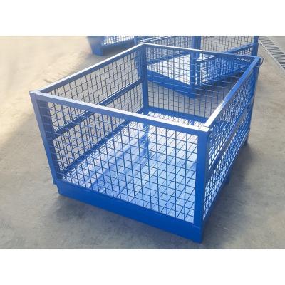 China Customized Stackable Wire Container for Heavy Duty Storage and Transport Efficiency for sale