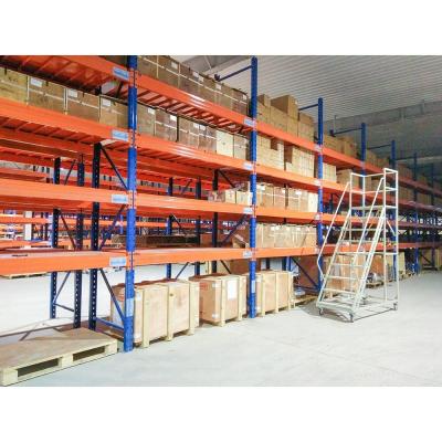 China Blue, Orange, Yellow, Green Heavy Duty Adjustable Pallet Racking For Warehouse Storage for sale