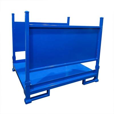 China Blue Finish and Different Design Options for Warehouse Storage Collapsible Steel Rack for sale