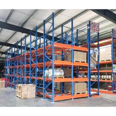 China Warehouse Live Storage Gravity Flow Pallet Rack 1500kgs Load Capacity 2000-30000mm Depth for sale