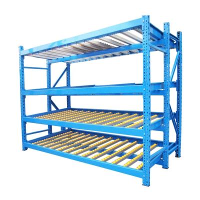 China Auto Spare Parts Storage Carton Flow Rack with Industrial and Corrosion Protection for sale